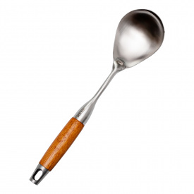 Ложка для рису YIWU Generous 32,5х7,5 см Коричнево-сріблястий (HP-8-42)