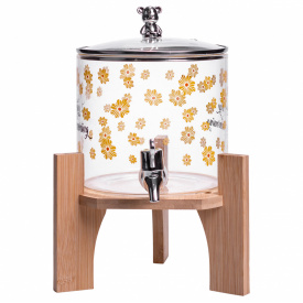 Лимонадница с краном Happy Life 2,6 л Разноцветный (HP-34-16)