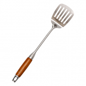 Лопатка кухонная YIWU Generous 39х8 см Коричнево-серебристый (HP-8-43)