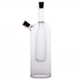 Бутылка для масла и уксуса двойная YIWU Paci 100/400 мл Прозрачный (HP-34-13)