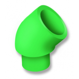 PPR коліно 45° внутрішнє/зовнішнє Ø25 (PipeLife)