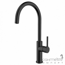 Смеситель для кухни с изливом для фильтрованной воды Imprese Pivot WD f03408510WD матовый черный
