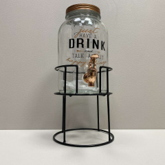 Подставка под лимонадник металлическая 17,8х21 см DECOR ART 1040 Житомир