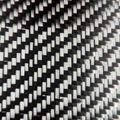 Карбонова тканина 3K 200 г/м², плетіння Twill (вуглецева тканина, карбон) CT-3K200T Київ