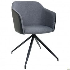 Стілець обідній Niki тканина сіра