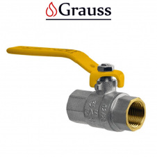Grauss Кран 1 1/4 ГГРЖ (гайка-гайка ручка) газ, Німеччина
