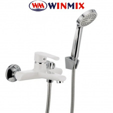 Змішувач для ванни короткий нос Winmix "Colorado White" (Chr-009)