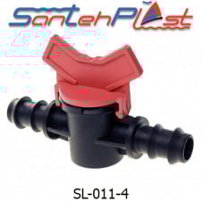Кран прохідний для садової трубки DN16 (КСР 16*16) Арт. SL-011-4