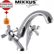 Змішувач для умивальника MIXXUS Premium Retro (Chr-161), Польща