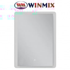 Дзеркало для ванної кімнати Winmix Premium OLIVARY MR19-80x60-REVERSE (з LED-підсвічуванням, антизапотівання)