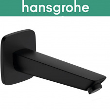 Вилив Hansgrohe (art 71410670) для ванної Logis чорний мат