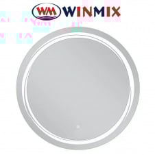 Дзеркало для ванної кімнати Winmix Premium WAVE MC04-90 (з LED-підсвічуванням, антизапотівання)