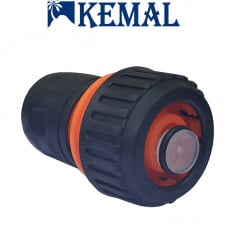 Конектор 3/4 з аквастопом для шлангу Kemal M1007, Туреччина