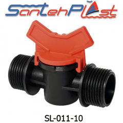 Кран із зовнішніми різьбленнями 3/4" для поливу DN3/4"*3/4" (КСН 16*3/4*3/4) Арт. SL-011-10 Киев