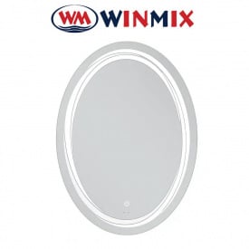 Дзеркало для ванної кімнати Winmix Premium WAVE MC04-60x80 (з LED-підсвічуванням, антизапотівання)
