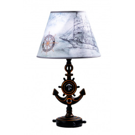 Настільна лампа Sirius YG 18194-1T з абажуром