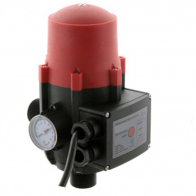 Контролер тиску кутовий KS-3 електронний для поверхневих насосів 1,1 кВт, 1" (з кабелем), Чехия