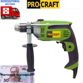 Дриль ударний ProCraft PS-1050+сетифікат