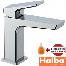 Змішувач для умивальника HAIBA Turin Nut (Chr-001)