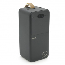 Повербанк Powerbank Remax RPP-117 50000mAh, PD 27W+QC 22.5W, Black, 1.015kg
