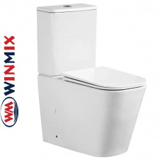 Унітаз-компакт Winmix QUADRO 0404-T1 660*360*820mm, система змиву TORNADO 1.0