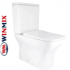 Унітаз-компакт Winmix STYLE 0403-R 620*360*800mm, система змиву RIMLESS