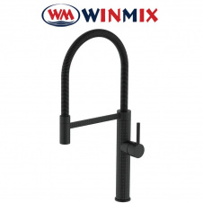 Змішувач для кухні Вухо Winmix Premium Spark (Chr-017) BLACK, Польща