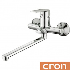 Змішувач для ванни довгий ніс Cron Amaya EURO (Chr-006)