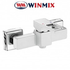 Змішувач для душкабіни Winmix Premium Dante White-Chrome (Chr-003), Польща