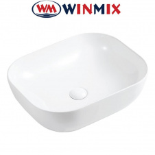 Раковина (умивальник) накладна Winmix Premium DIVERSE-0102 610*400*145mm (біла)
