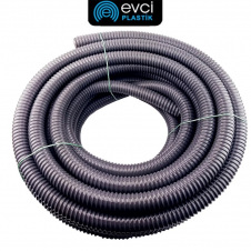 Шланг гофра сірий повітряний 63 мм (2 1/2 дюйма) Evci Plastic (бухта 25м)