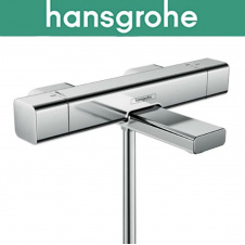Термостатичний змішувач Hansgrohe (art 15774000) для ванни зовнішнього монтажу, Ecostat E, Хром.
