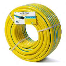 Шланг для поливу Santehpoliv Yellow 3/4", 50м (3 шаровий), Winmix Польща