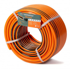 Шланг для поливу Santehpoliv Orange 1/2", 50м (3 шаровий), Winmix Польща