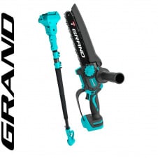 Акумуляторна ланцюгова пилка Grand АПЦ-20V/M8"-4 (з телескопічною штангою без акумуляторів і зарядного)