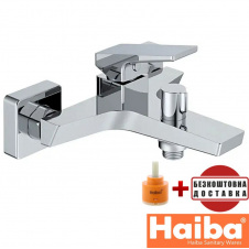 Змішувач для ванни короткий ніс HAIBA Turin Euro (Chr-009)