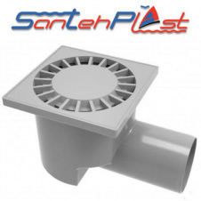Душовий трап із пластиковими ґратами TH-150-50.02 DN50, Santehplast