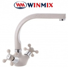Змішувач для кухні Вухо Winmix Color BEIGE LIGHT NUT (Chr-273), Польща
