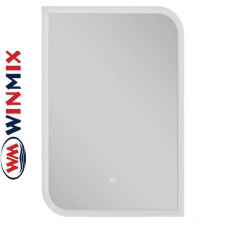 Дзеркало для ванної кімнати Winmix PREMIUM BEVEL MA02-90x65 REVERSE (з LED-підсвічуванням, антизапотівання)