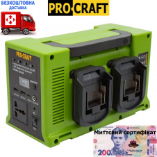 Інверторна акумуляторна зарядна станція Procraft PSI20+сетифікат