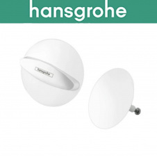 Кришка зливного отвору Hansgrohe (art 58185700) для ванни Flexaplus, Білий мат