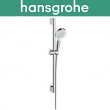 Душовий набір зі стійкою Hansgrohe (art 26533400) Crometta 1jet 65 см, Хром