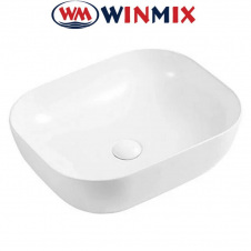 Раковина (умивальник) накладна Winmix Premium DIVERSE-0101 490*395*150mm (біла)