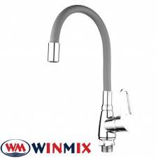Змішувач для кухні Вухо без підведення, рефлекторний Winmix Elba Nut REFLECTOR Grey (Chr-014), Польща