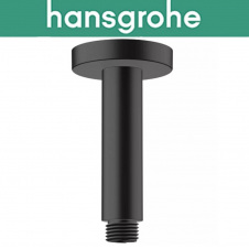 Тримач Hansgrohe (art 27804670) для душу стельовий, Vernis Blend, Чорний мат