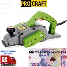 Рубанок ProCraft PE-1900 + сертифікат