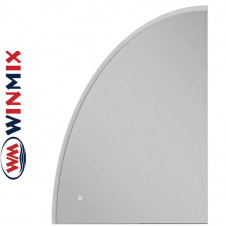 Дзеркало для ванної кімнати Winmix Premium TOPPER MS02-75x100 (з LED-підсвічуванням, антизапотівання)