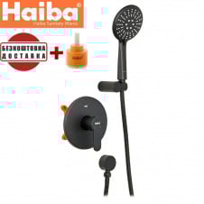 Змішувач для душу HAIBA Amanda Inner (Chr-003) Black