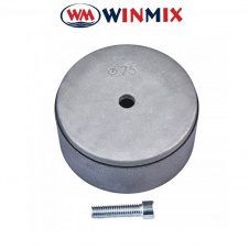 Насадка плоска для паяльника PPR труб 75mm, EP.WS075, Winmix Європродукт