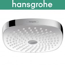 Фото - Душова стельова лійка Hansgrohe (art 26528400) Croma Select E 180 2jet EcoSmart, Хром (18,7*18,7см) Душова стельова лійка Hansgrohe (art 26528400) Croma Select E 180 2jet EcoSmart, Хром (18,7*18,7см)